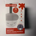 Skip Hop Glow With Me Portable Acorn Sound Machine, Gray New. Price: $19.99.