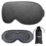Vynix Sleep Mask For Women - 100% Blackout Eye Count (pack Of 1), Gray New. Price: $26.11.