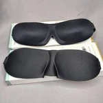 Nidra The Deep Rest Mask Set Of 2 New In Box Old Stock Black Adjustable. Price: $20.00.