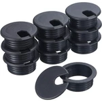 10 Pack 1.5 Inch Desk Cable Wire Grommet Cord Tidy Hole Cover Organizers New. Price: $12.77.