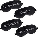Geyoga Pieces Funny Eye Mask For Sleep Soft 1 Count (pack 4), Black New. Price: $17.58.