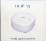 Hushing White Noise Machine With 30 Soothing Sounds Open. Price: $12.00.