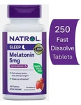 Natrol Melatonin Mg Fast Dissolve 250 Tablets New. Price: $11.80.