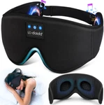 Lc-dolida Sleep Headphones, 3D Mask Bluetooth Wireless Music Eye Black New. Price: $57.48.