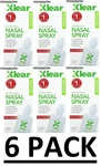 6 Pack - Xlear Xylitol Saline Nasal Spray .75 Fl Oz (22 Ml) Each New. Price: $49.80.