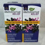 Pack Of 2 Natures Way Sambucus Relief Elderberry Geranium Cough Syrup 4 Fl Oz New. Price: $17.97.