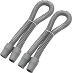 2-PACK Cpap Hose 2FT With 22MM Cuffs, Latex-free Tubing Compatible Mos New. Price: $15.61.