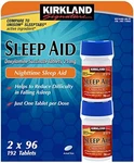 Kirkland Signature Nighttime Sleep Aid (doxylamine Succinate 25 Mg), 96 Tablets New. Price: $31.82.