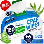 Cpap Mask Wipes 150 Count + 6 Travel Sheets Extra Large Unscented Cleaner - Us New. Price: $25.79.