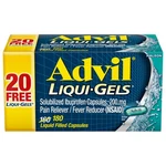Advil Liqui-gels Pain Reliever And Fever Reducer, Medicine For Adults... New. Price: $28.64.