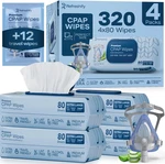 Cpap Mask Wipes (320 Count) + 8 Travel - Premium Large And Mosit Cleaning New. Price: $26.31.