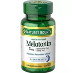 Nature's Bounty Melatonin 3 Mg Tablets 120 Count (pack Of 2) New. Price: $22.90.
