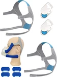 Packs F20 Replacement Headgear Compatible With Full-face Mask, Include 4 New. Price: $33.38.