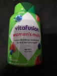 Vitafusion Womens Multivitamin Gummies, Daily For Women, Berry, 70 Count New. Price: $23.78.