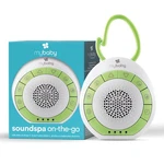 Mybaby Sound Machine - Noise 3 Piece Set, White/green New. Price: $19.48.