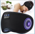 Topoint Wireless Bluetooth Sleep Mask Headphones, Breathable Cotton New. Price: $20.00.