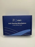Zquiet Anti-snoring Mouthpiece Jaw Advancement 2-SIZE Starter Pack Brand New. Price: $34.99.