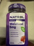 Natrol Melatonin 5MG Sleep Aid Strawberry - 140 Gummies EXP.12/25 New. Price: $15.99.