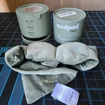 Nodpod Silk Weighted Sleep Mask Eye Blanket Willow Green Open Box Pre-owned. Price: $29.00.