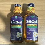 (2) Vicks Zzzquil Soothing Sleep With Chamomile Honey 12 Oz Each - Exp 4/26 New. Price: $23.99.