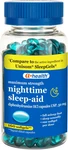 Nighttime Sleep Aid Diphenhydramine 50MG Softgels, Maximum Strength, 160 Count New. Price: $17.45.