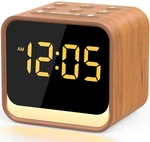 Housbay Wooden Sound Machine Alarm Clock For Bedrooms Gentle Wake-up With Bird New. Price: $35.20.