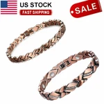 Copper Magnetic Bracelet Gift For Women Arthritis Rsi Carpal Tunnel Pain Relief New. Price: $15.99.