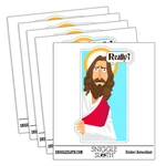 Water Bottle Sticker Set Disappointed Jesus Really Questioning Funny - 5 Pack New. Price: $10.99.