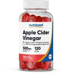 Nutricost Apple Cider Vinegar 500MG, 120 Gummies, Flavored New. Price: $14.99.