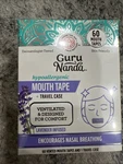 Guru Nanda Mouth For Nasal Breathing 60 Tapes 1 Travel Case, New, Sealed. Price: $12.99.