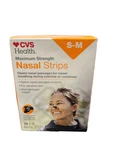 New Cvs Health Maximum Strength Nasal Strips Qty 24 Size S-m. Price: $14.86.