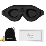 Alaska Bear Sleep Mask With Memory Foam Contoured Cups For Women And Men, 3D New. Price: $24.98.