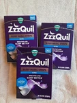 New Zzz Quil Ultra Sleep Nasal Breathe 3 Boxes = 78 Total Strips, Clear. Price: $18.00.