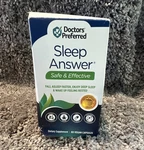 Doctors' Preferred Sleep Answer 4MG Aid, 60 Vegan Capsules, Non-habit New. Price: $21.21.