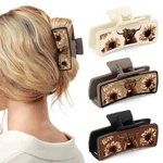 Ciyvolyeen Highland Cow Claw Clips 4" Large Hairpins For Women Matte Lea... New. Price: $24.21.