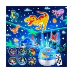 One Fire Dinosaur Night Light Projector, With 15 Films & Bluetooth ... Fast Ship New. Price: $45.99.