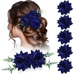 Geyoga Flower Hair Clip Set, 6 Pcs Rose Accessories For Women Girls Wedd... New. Price: $24.17.