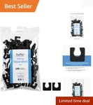 Forpro Sole Separators - Black Luxurious Foam Individual Toe... New. Price: $11.99.
