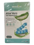 Welnove Aloe Vera Toe Separators - Bunion Corrector 4 Large Blue New. Price: $9.99.