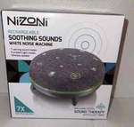 Nizoni Dream Machine White Noise Rain Wind Soothing Sounds Therapy Relax Sleep. Price: $30.00.