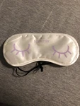 New! Scentsy Limited Edition Pr White & Purple Eyelash Sleep Mask. Price: $15.00.