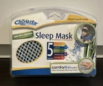 Cloudz Sleep Mask Cool Gel & Bamboo,comforlite Inside, New, Sealed. Price: $13.99.
