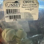 Lot Of (6)PAIRS Sunset Breeze Adam Replacement Nasal Pillows Large Green CM011L New. Price: $69.99.