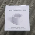 Homebest White Noise Machine Warm Night Light, Breathing Mode. Price: $15.99.