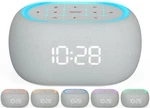 Anjank White Noise Sound Machine Alarm Clock With Bluetooth A-grey, New. Price: $50.62.