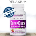 Relaxium Sleepquick Maximum Strength Melts 10MG Melatonin, Berry, 100 Servings New. Price: $17.99.