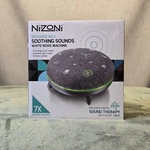 New Nizoni Rechargeable Soothing Sounds White Noise Machine Therapy. Price: $12.99.