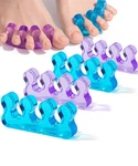 Dr. Jk- Toe Separators For Pedicure, 2 Pairs, Blue & Purple, New. Price: $7.30.