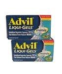 Pack Advil Liqui-gels Minis Pain & Fever Ibuprofen 200 Mg (160 Total) 80 Each New. Price: $19.99.