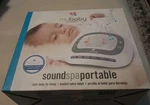 Homedics Mybaby Soundspa Portable White MYB-S205 New In Open Box, Nursery. Price: $14.75.